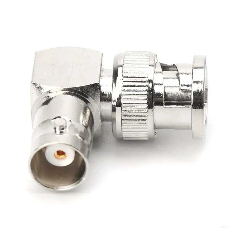 

2025 New RF Coaxial Cable Adapter L-shaped BNC Male to Female Connector