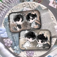 Wu's so-called Chi Cheng reverse love homemade bar, Tian Xuning Ziyu laser cosplay badge brooch ornament, millet