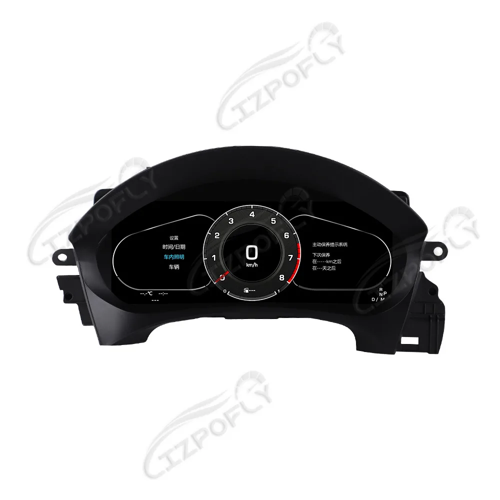 

Для Porsche Macan 2014-2025: 10,25-дюймовая полностью цифровая приборная панель с ЖК-дисплеем, виртуальный кокпит, высокое разрешение, обновление