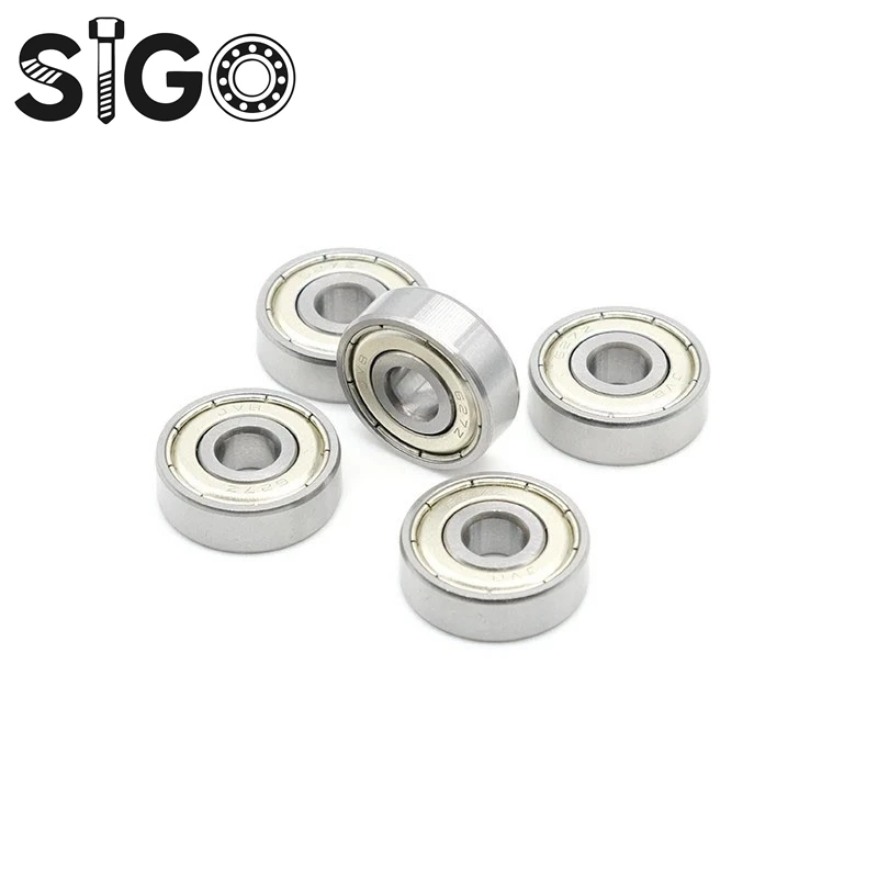 628ZZ (1PCS) ABEC-7 8x24x8 Mm Miniature Bearing High-speed Toy Motor Model Chrome Steel Bearing