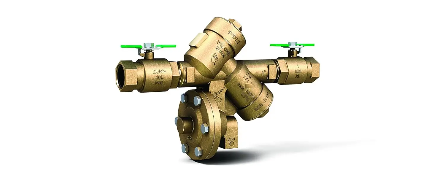 Reduced Pressure Principle Backflow Preventer The Wye Pattern Bronze Body Design Provides Separate Access To Each Check Valve