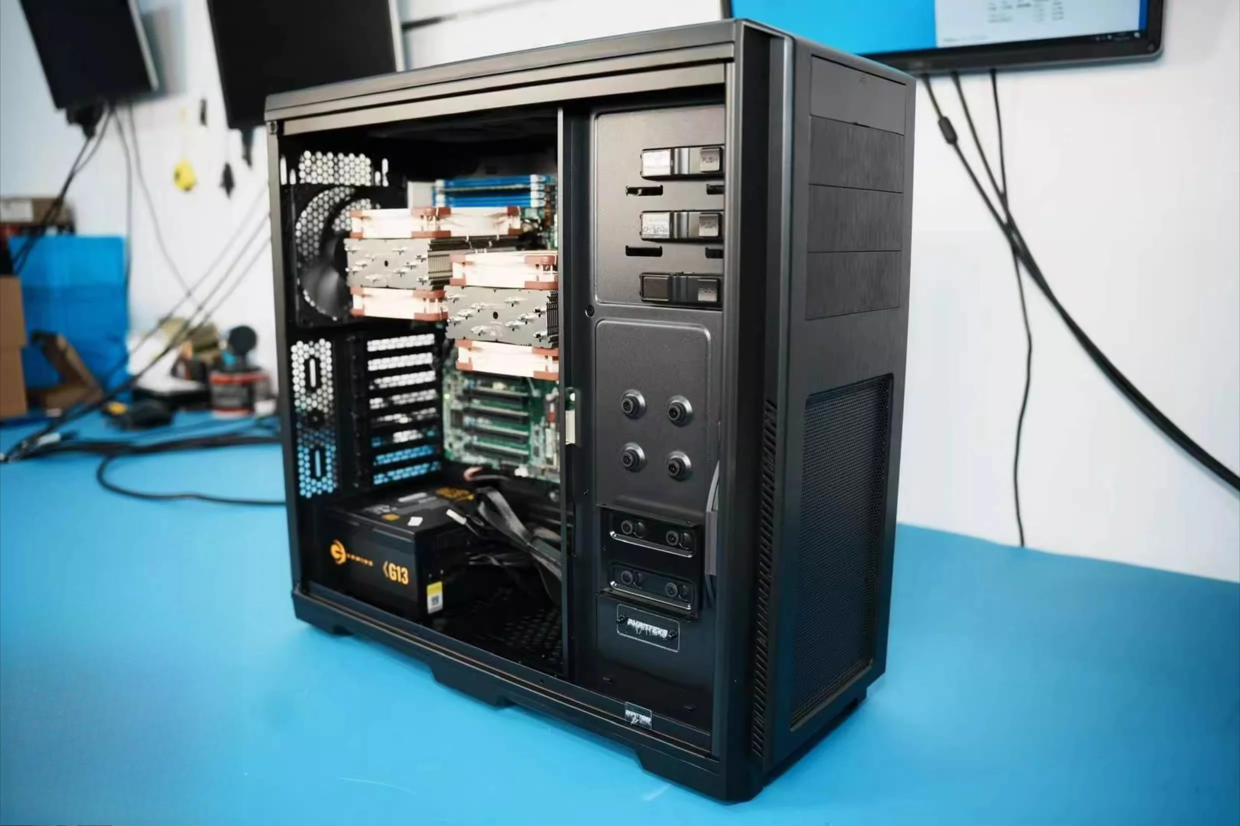 32 ядра, 64 нити рабочая станция 3200 64G*8 2T NVME