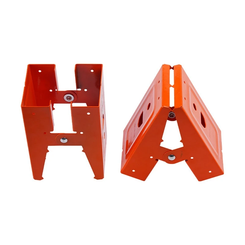 ABRE-Woodworking Table Mobile Bracket Fixing Clip Saw Horse Clips Carpentry Furniture Reinforcement Clamp Hardware Connectors