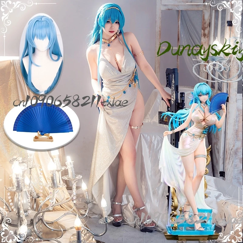 

GODDESS OF VICTORY: NIKKE Helen evening dress lolita sexy anime cosplay costumes wig accessions jirai kei Halloween cosplay