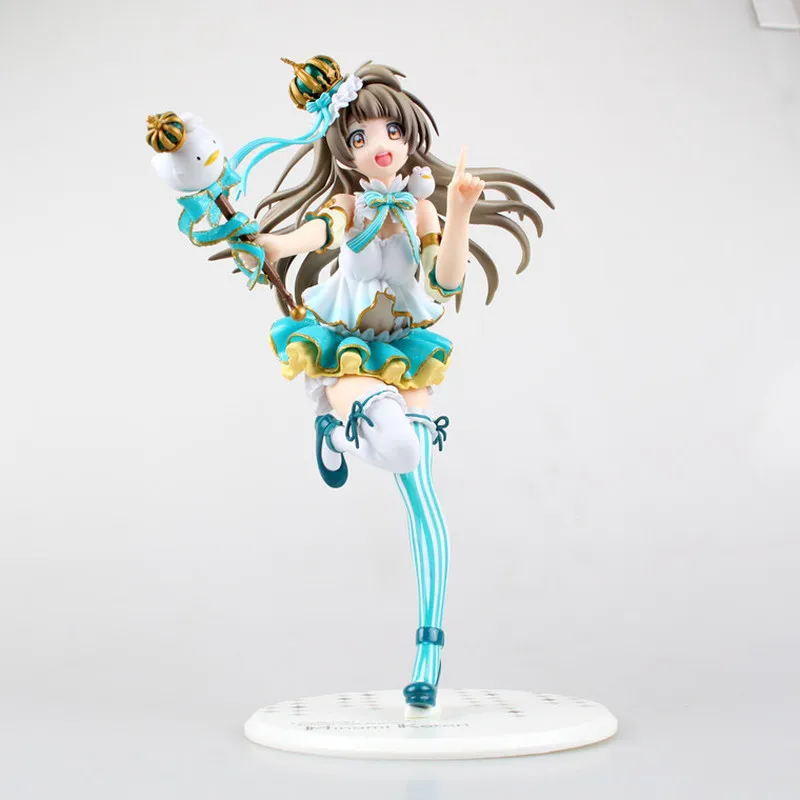 

Lovelive! Character Kotori Minami Snowman Magic Staff Cute Girl Figure Toys Collect Ornaments Anime Peripheral Birthday Gifts
