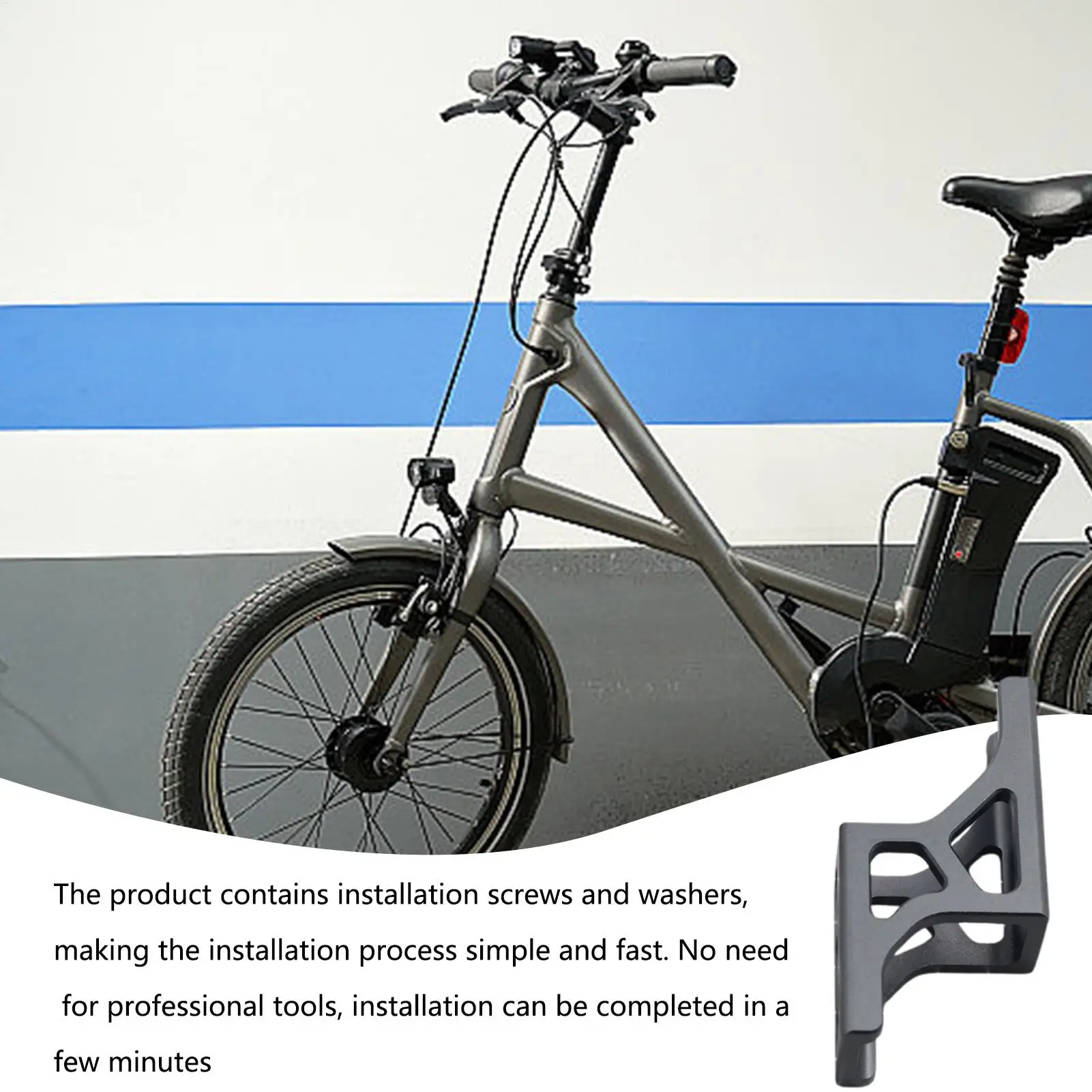 

Cycling Nose Light Converter Aluminum Alloys Bag Brackets Bike Bag Holder Adapter For Folding Bicycle Biking Cycling Outdoor