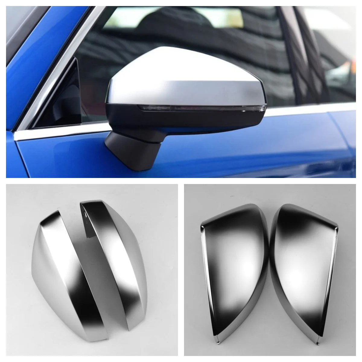 

Rearview Mirror Cover Caps For Audi,Door Side Mirror Cover Housing Caps Replacement For Audi A3/S3/RS3 8V