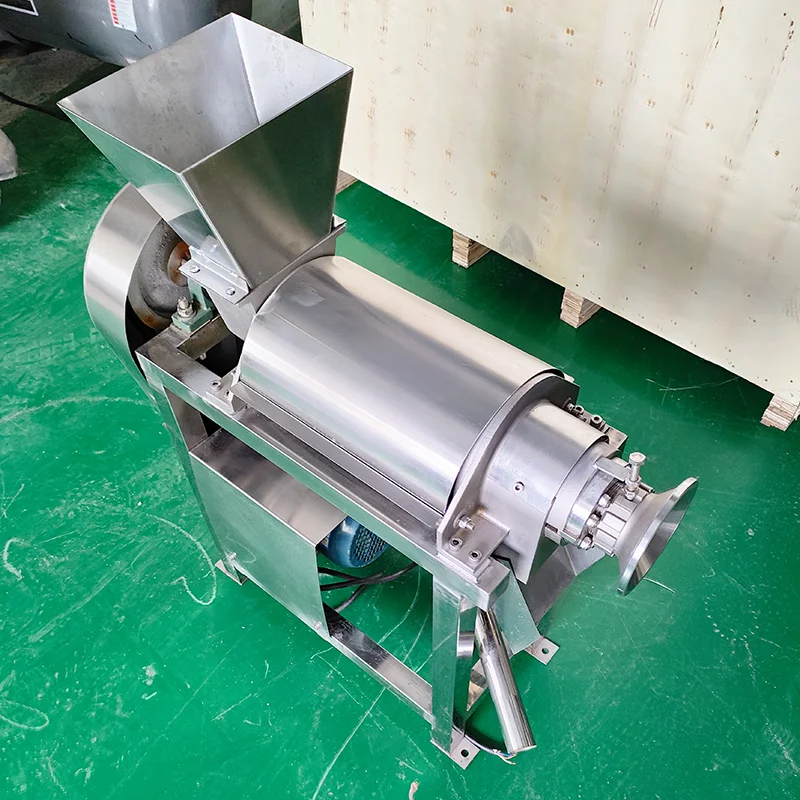 -kk Stainless Steel Cold Press Commercial High Productivity 500kg/h Motorized Fruit Vegetable Juice Fruit Processing Plant