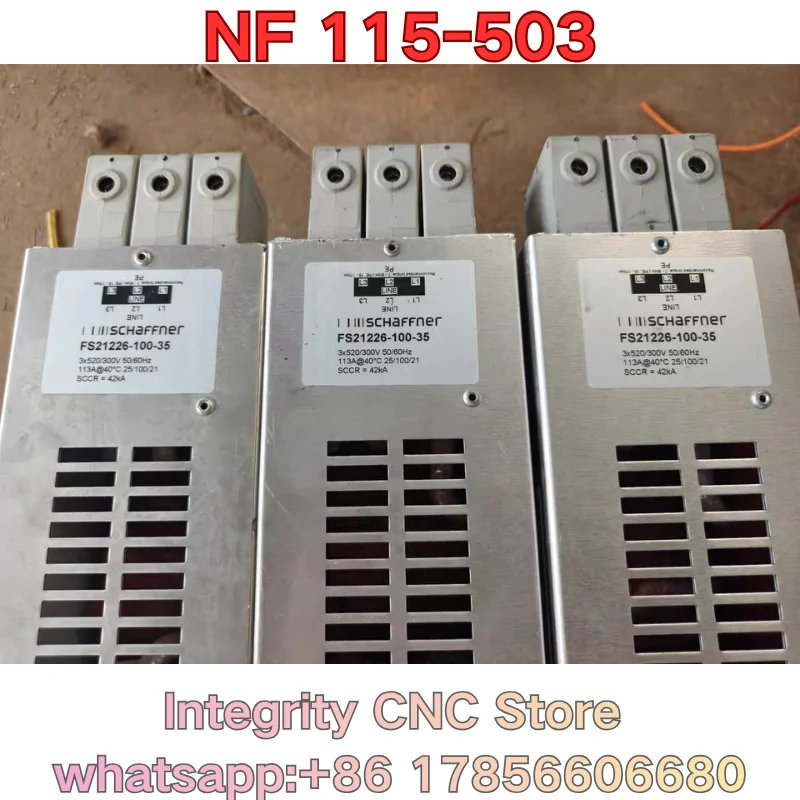 The function test of the second-hand fs21228-100-35nf115-503Nf115-503 filter is normal.