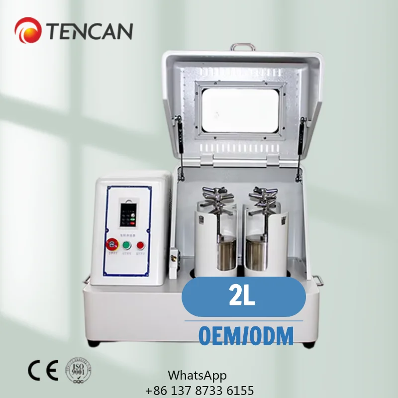 2026 CZJOriginal Factory Mini Planetary Ball Mill Low Price Small Ball Mill Grinding Machine XQM-2 Planetary Ball Mill
