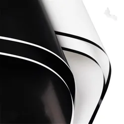 5pcs/pack Black And White Aristocrats Flower Wrapping Paper Korean Style Gift Packing Florist Bouquet Wrapping Material