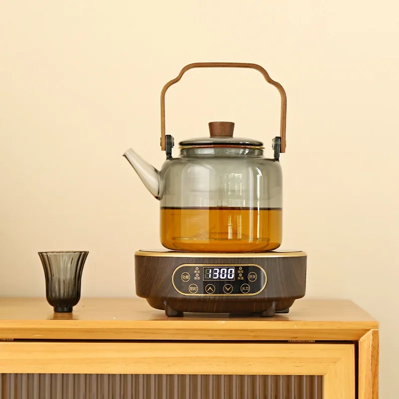 Mini Tea Maker Water Boiler 220V 1300W Electric Ceramic Stove Tea Stove Electric Hot Plate Heater Stove 7 Gear Heating Furnace