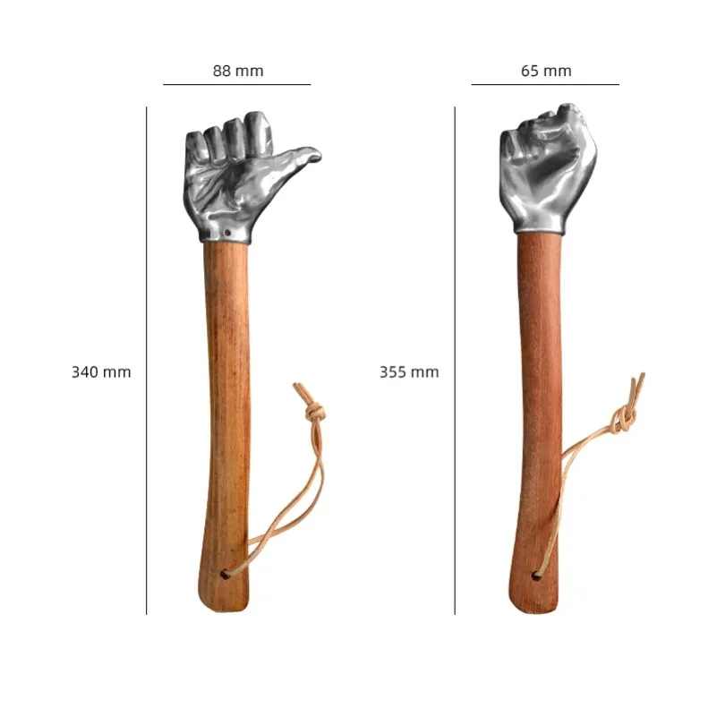 Stainless Steel Fist Shape Hammer for Home Outdoor Camping Multi-Purpose Crafts and Hardware Tools Car Mounted Window Tool