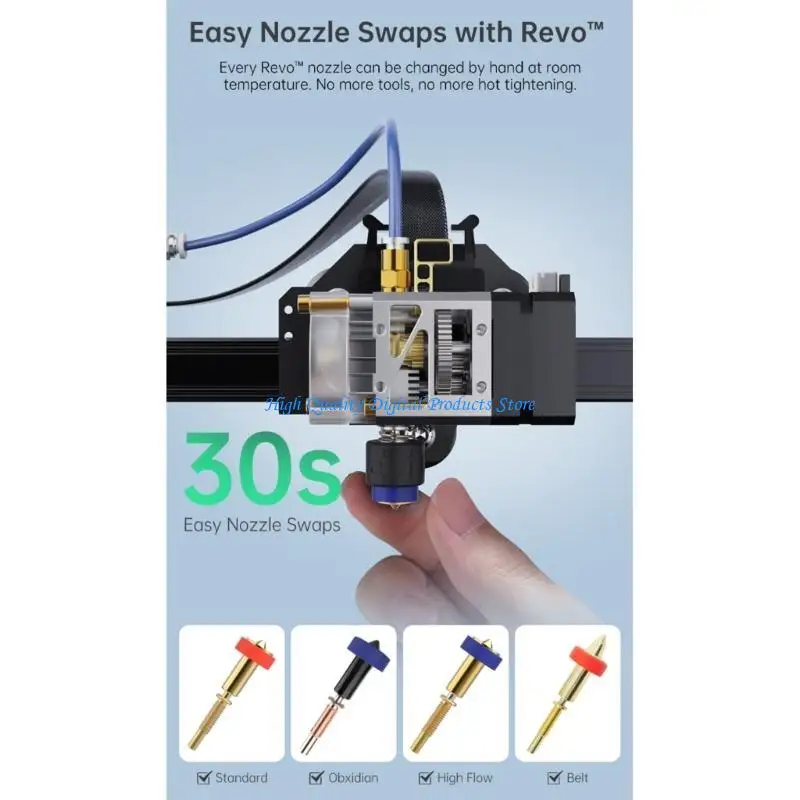 

U2JE Powerful V2S Lite Revos Extruder High DualGear Direct Drive Extruder for Ender3 Voron Printer