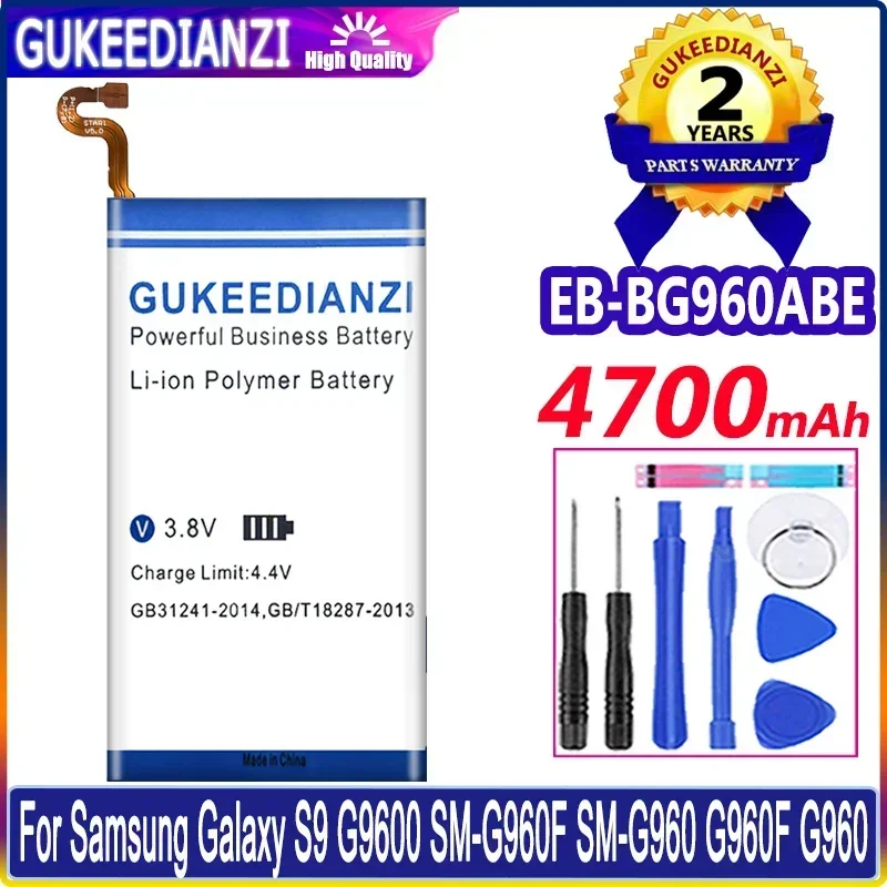 4700 mAh EB-BG960ABE Handy-Akkus für Samsung GALAXY S9 G9600 G960F SM-G960 Handy-Smartphones Tragbarer Akku