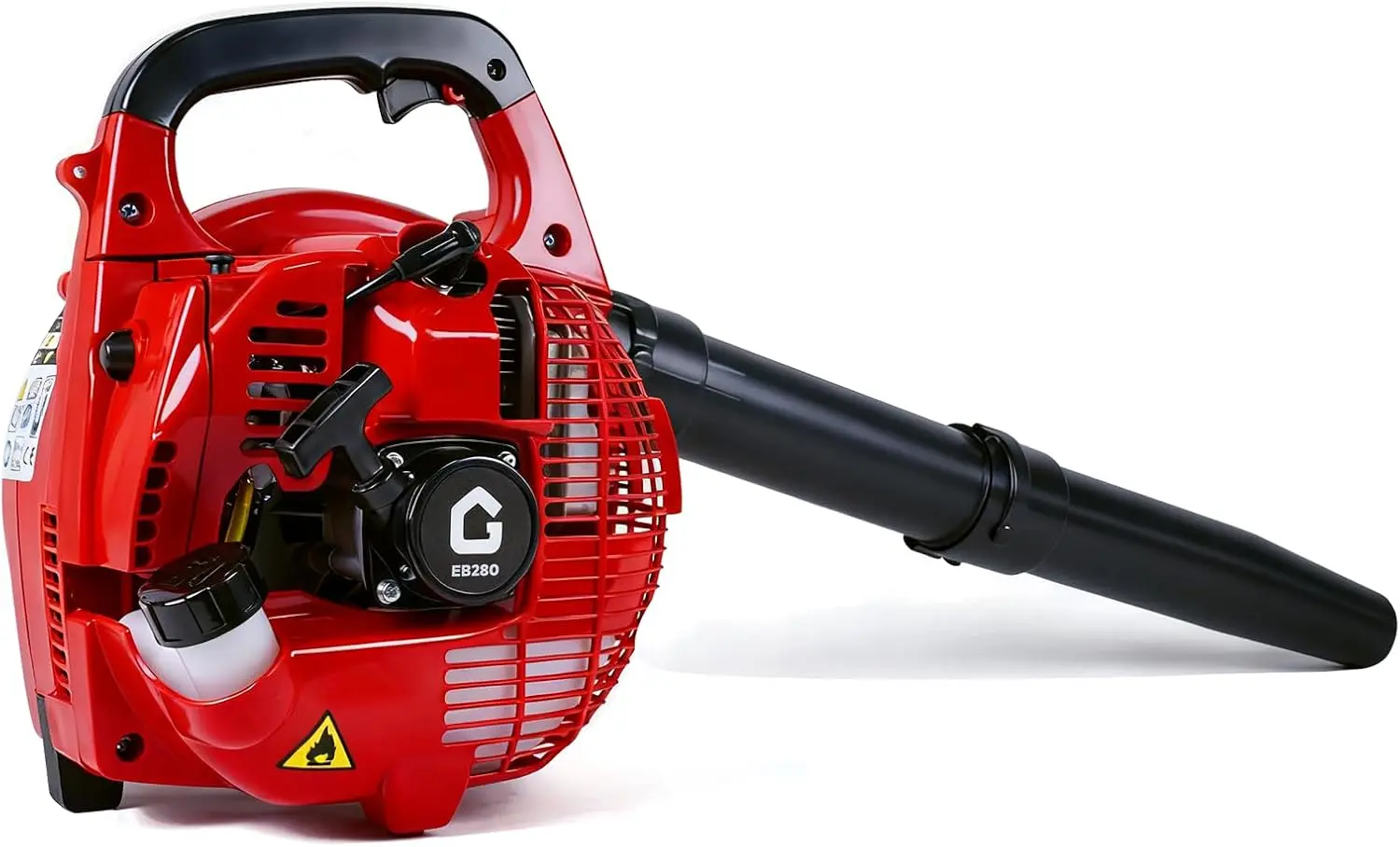 28 CC Gas Leaf Blower, 490 CFM 280 MPH, 1.1-HP 2-Stroke | Handheld Gas Powered Leaf Blower, Lightweight, Powerful Clearing Perfo