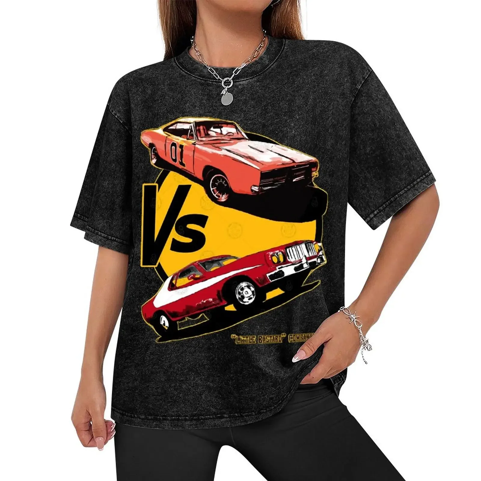 Dukes Vs Starsky e Hutch T-Shirt vintage anime shirt summer top boys whites boys animal print mens plain t shirts