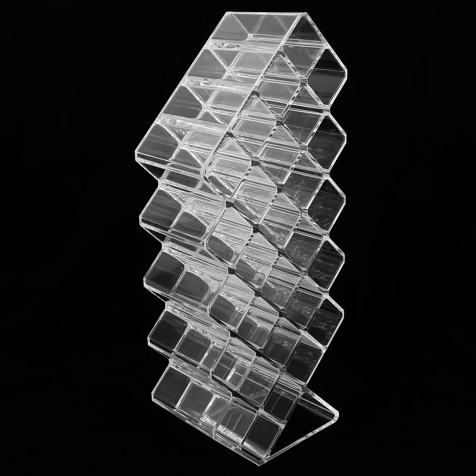 

Lipstick Box Storage Acrylic Travel Waterproof Accessories Organizer Clear Stand Large Capacity Desktop Holder