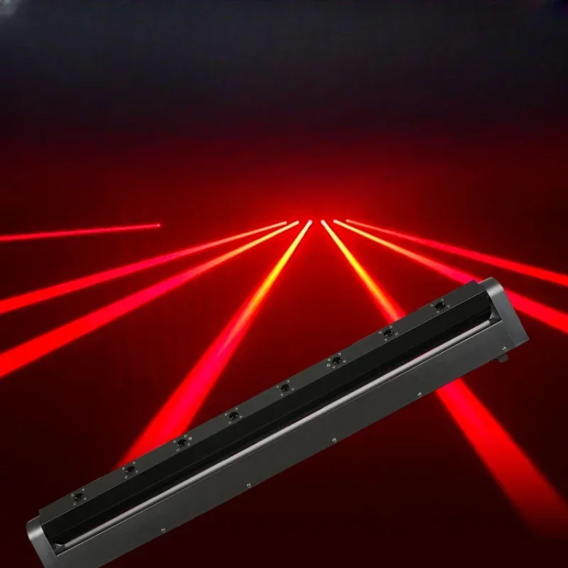 Eight-eye beam laser line scanning lamp, stage lighting, KTV bar, nightclub, bungee laser light