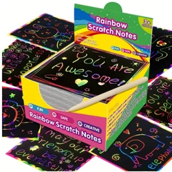 Scratch-off Paper Boxed with Colorful Hand-painted Best-selling Scratch-off Paper Children's Creativity A4/8K/16K/32K