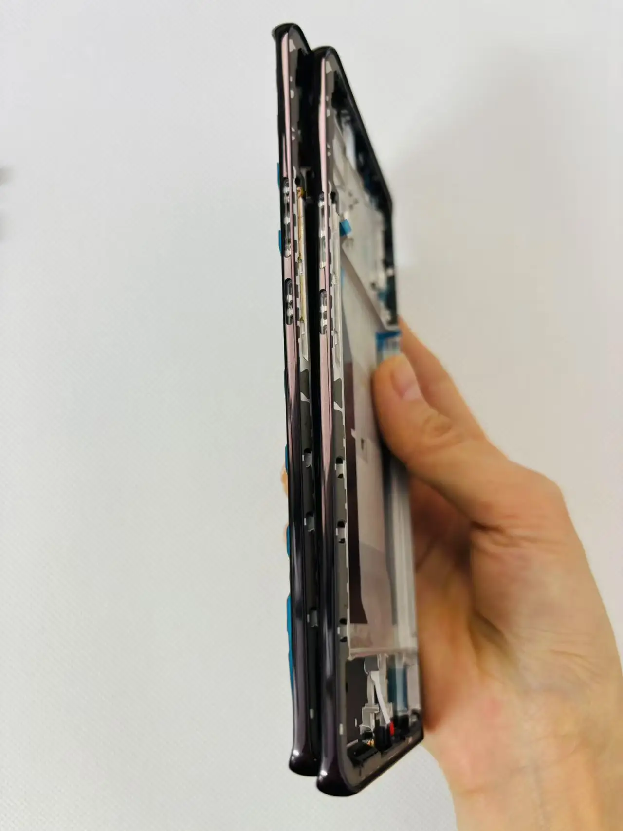 AMOLED 6.78'' 정품 새제품 vivo V40 Lite V2341용 곡면 LCD 디스플레이 스크린 + 터치 패널 디지타이저 어셈블리 (프레임 포함)