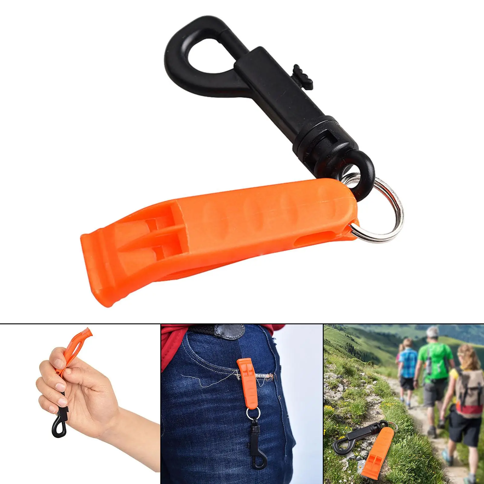 , Outdoor with Hook, Kids Adults Lifeguard Loud Sound for Camping Hiking