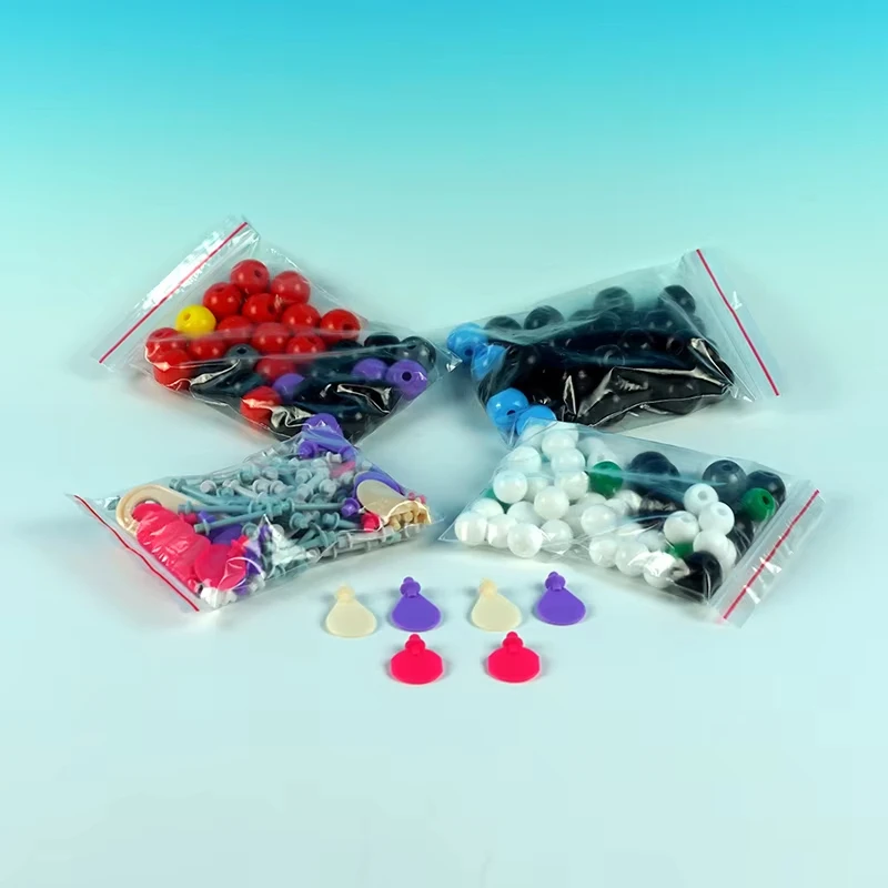 Picture 3: Advanced Chemistry Inorganic & Organic Molecular Model (307 PCS) Molecular Models Kit with Atoms, Bonds, Organic Inorganic Model