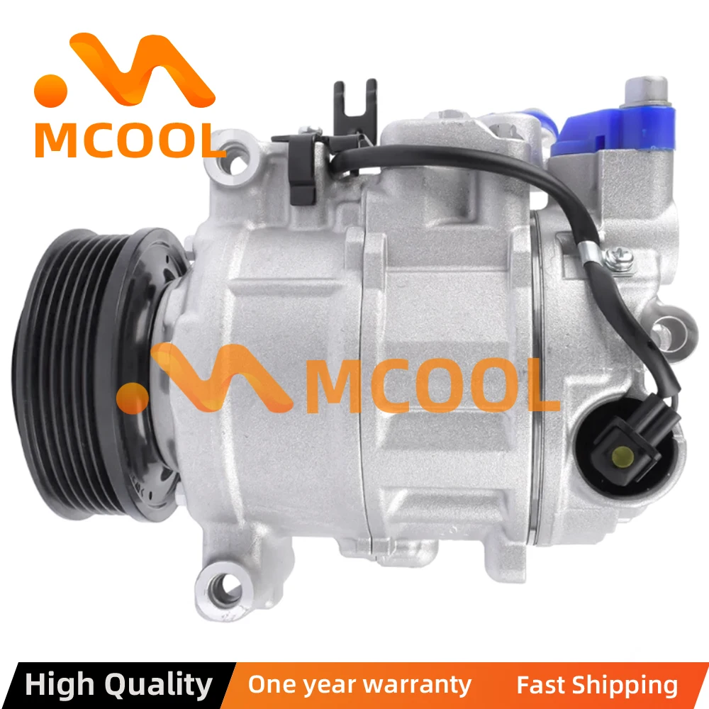 A/C AC Compressor For VW Volkswagen Amarok T5 Van Multivan 2.0 TDI 2009- 7E0820803 7E0820803F 7E0820803J 7E0820803A 7E0260803G