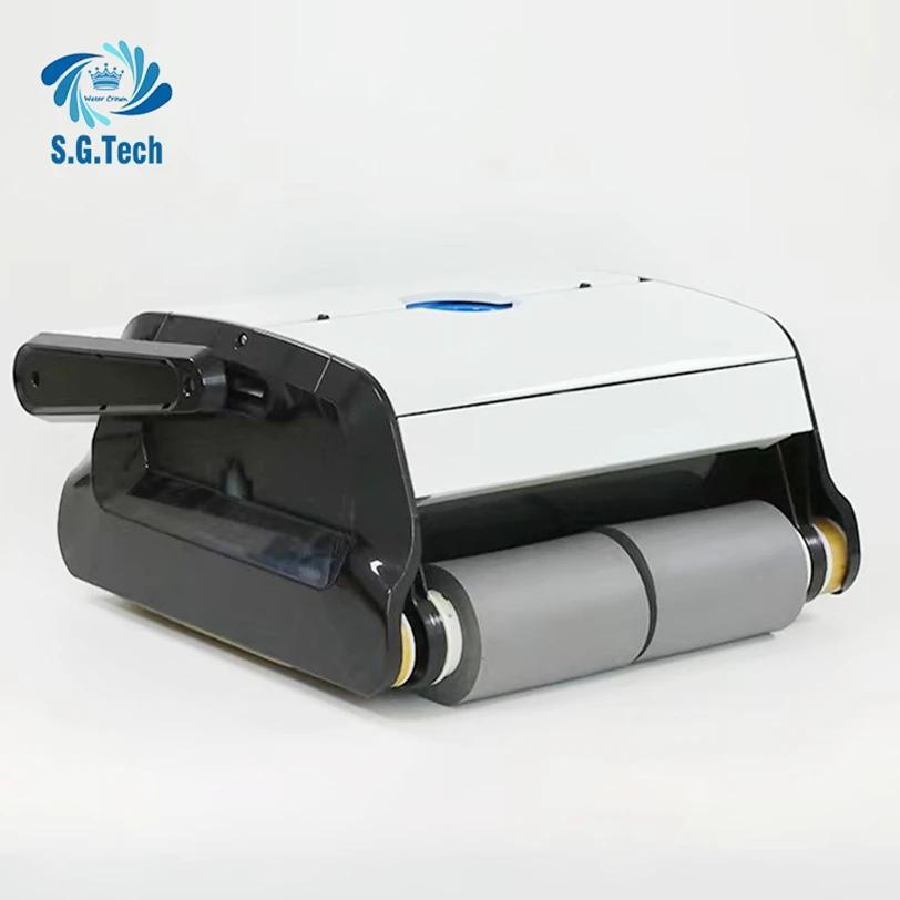 Water Crown Fully Automatic Swimming Pool Cleaning Robot Remote Control Durable Efficient Wall Climbing Features Beautiful