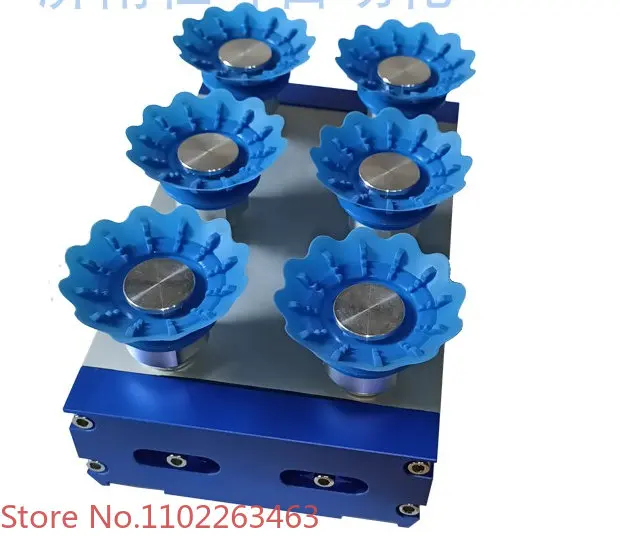 130 * 208 lotus type vacuum suction set Vacuum suction cup with built-in vacuum generator Industrial suction cup