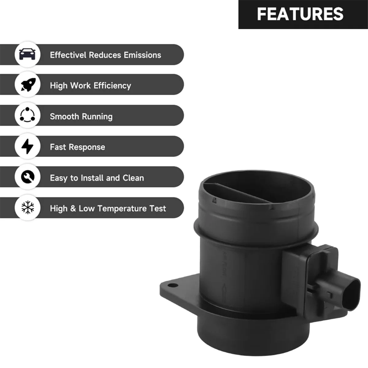 Nuevo Sensor medidor flujo aire coche alta calidad 0280218286 CPLA12B579AA C2D19537 LR 035726 para Jaguar Land Rover 5