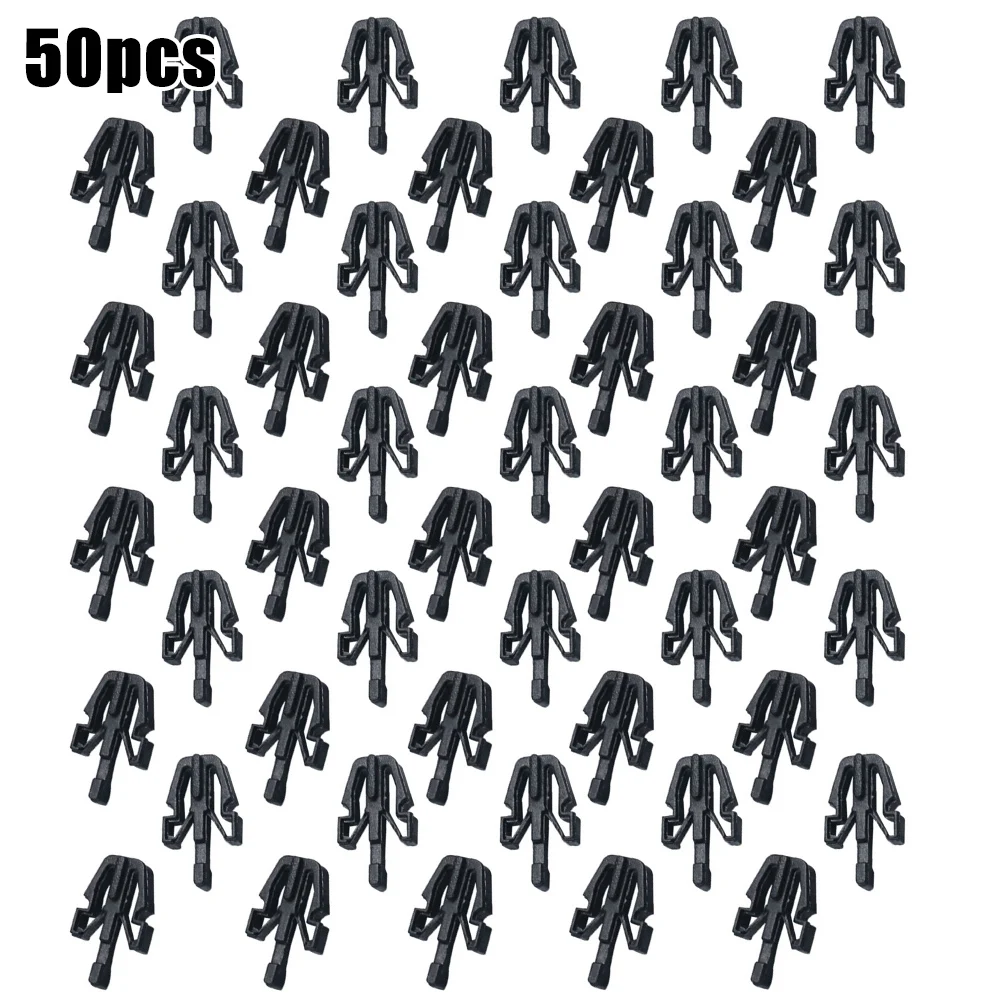 50pcs Grille Retainer Clip Black Plastic For Chevy Colorado GMC Canyon 2004-2012 For  Isuzu 8942180270  MB153825