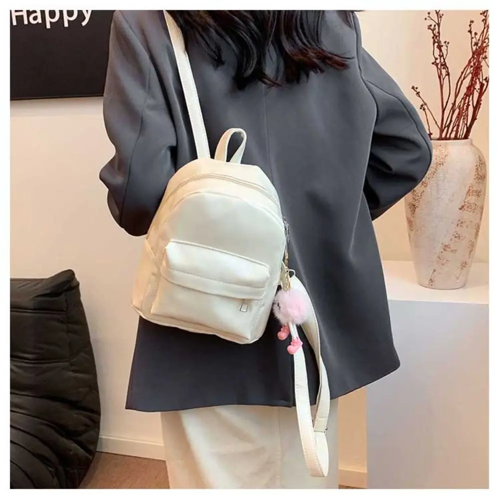 PU 가죽 작은 배낭 Y2k 트렌디 학생 가방, 카와이 학교 가방, 신제품