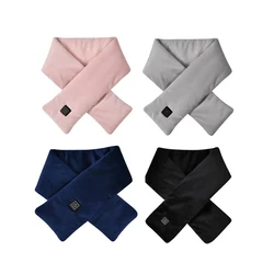 USB Charging Electric Heating Scarf Winter Electric Scarf Comfortable 3-speed Temperature Control Neck Pain Relieve Neck Warmer
