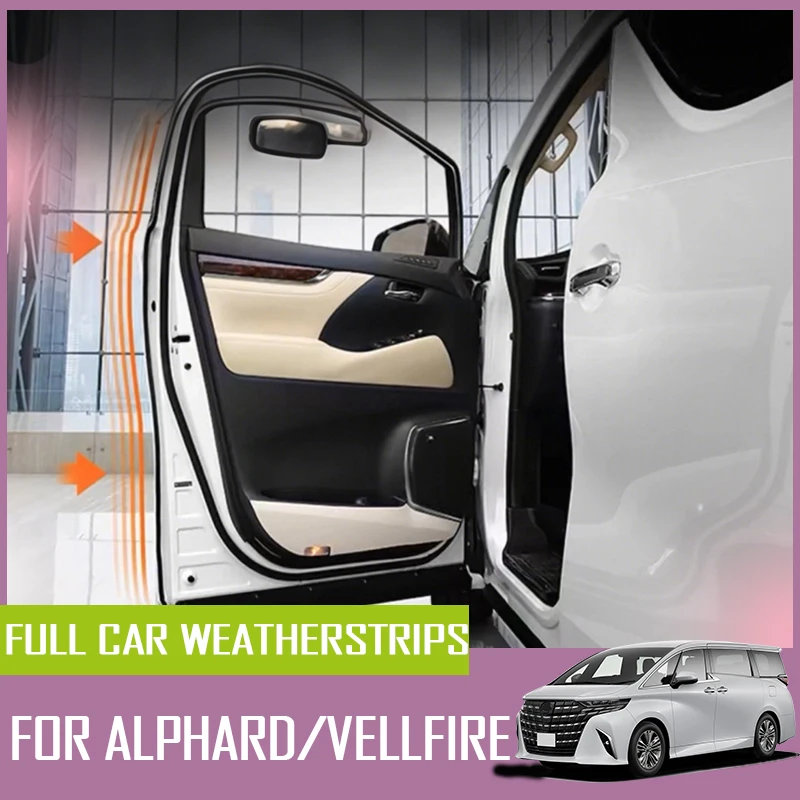 

Sound insulation strip sealing strip whole car sealing strip is suitable for Toyota Alphard 30 series