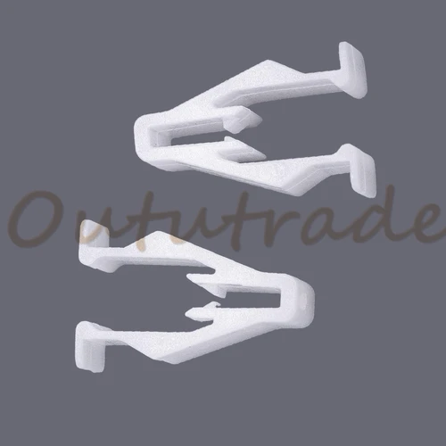 Imagen 2 del producto 10 Uds. Cubierta de instrumento de capó de bicicleta, barra de carenado, Clip a presión, Clips de sujeción de plástico 90666-SDA-A01 para Honda