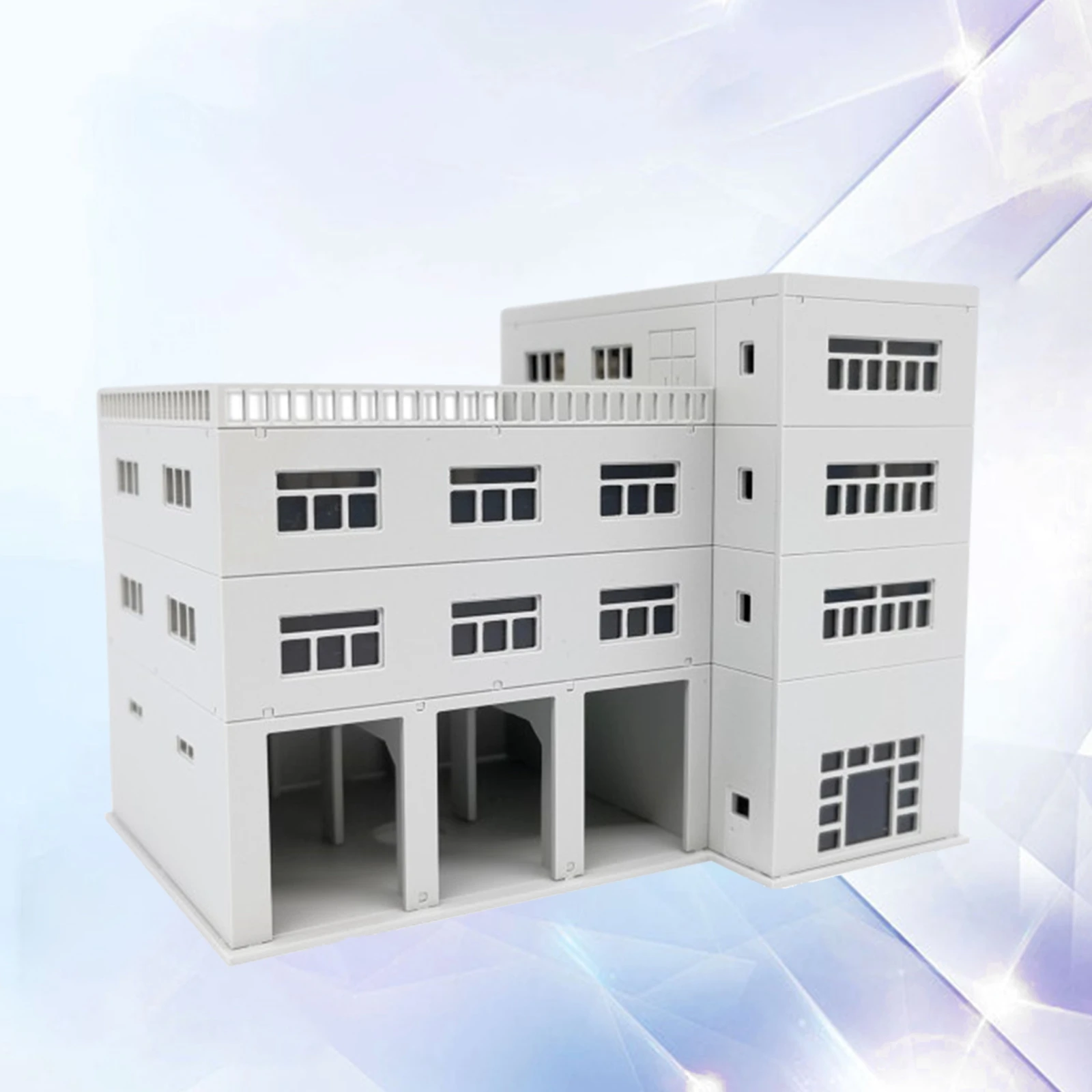 New 1:87 Outland Models Railroad Scenery 3-Stall Truck Garage/Engine House HO Scale DIY model toys Xmas gifts for child