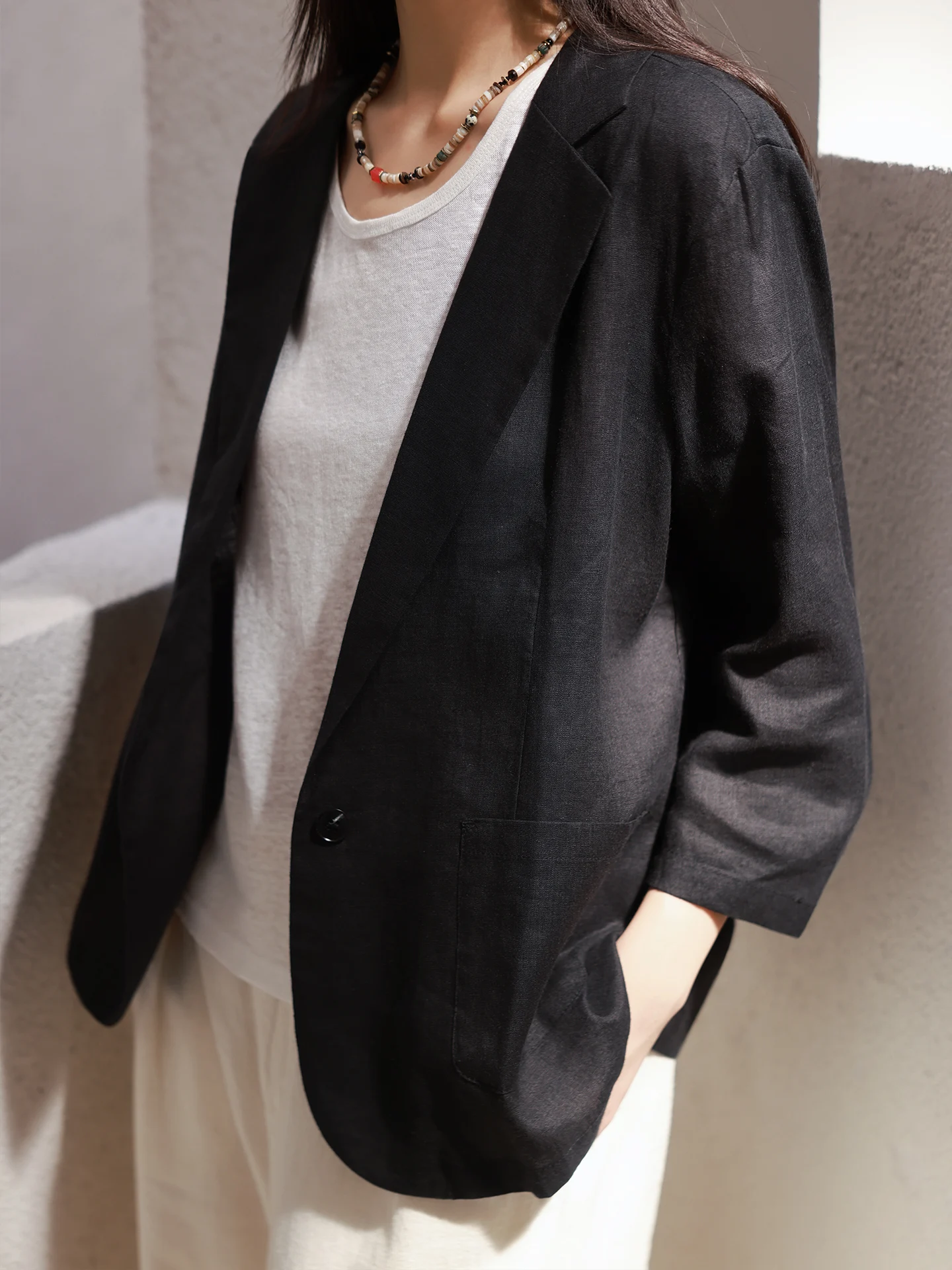 

Повседневное винтажное длинное пальто свободного кроя для женщин, весна 2025, новинка