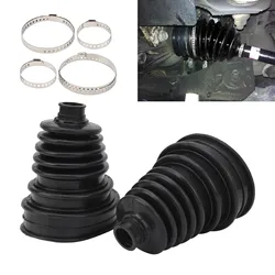 2pcs CV Boots Universal Constant Velocity Joint Boot Dust Cover Set Highly Flexible CV Boots for Cars