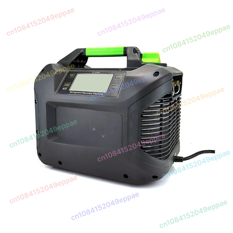

ST-520D Refrigerant Recovery Machine Portable Car Air Conditioning Maintenance Compressor with 1HP DC Brushless Motor 220V