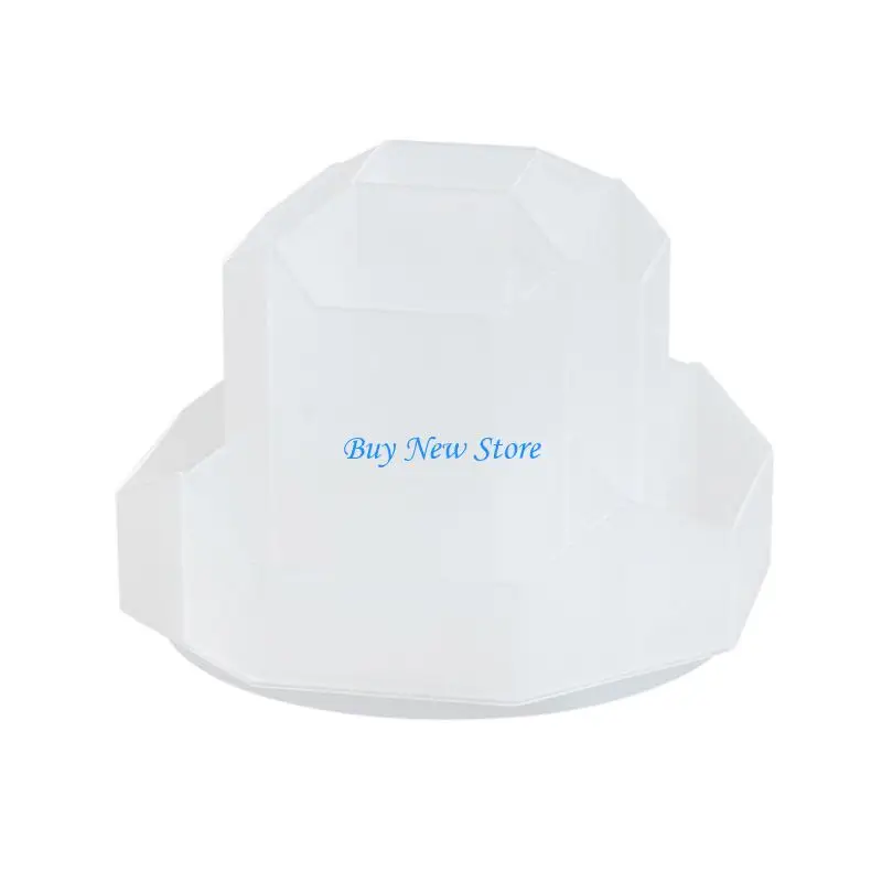 

20CE Rotating Pen Holder Spinning Pencil Pen Desktop Stationery Storage Box