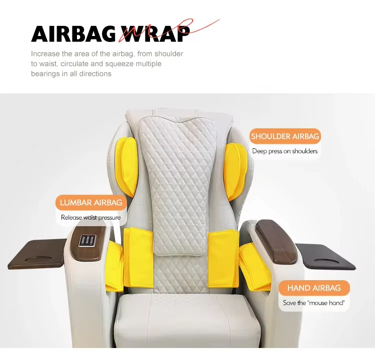 Luxuriöser Elektrischer Fuß-Spa-Massagesessel mit Automatischer Pediküre-Funktion, Modernes Leder-Nagelstudio-Möbelstück mit LED-Beleuchtung, Komfort für Schönheitssalons – Detail 3