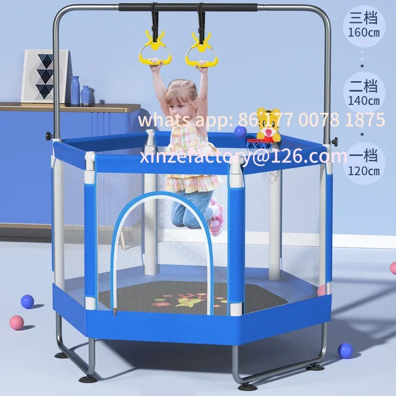 Trampoline Gym Household Children's Indoor Bouncing Bed Outdoor Rubbing Bed Adult Sports Weight Loss Machine Jumping Bed