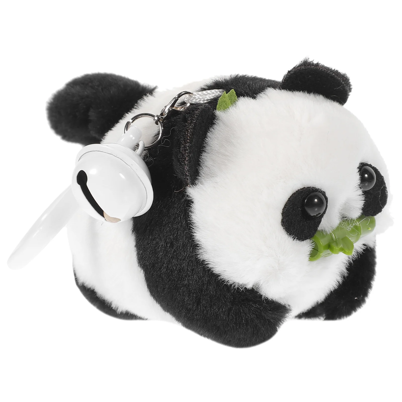 

Shaking Tail Panda Keychain Adorable Animal Key Ring for Keys Purse Handbag Charm Decorative Accessory Present