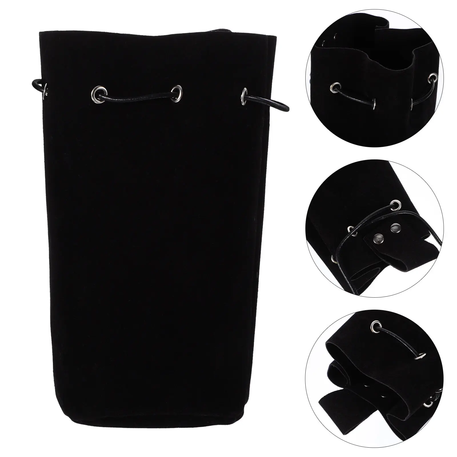 

Bucket Bag with Drawstring Closure Medieval Style Waist Pack for Travel Shopping Cosplay Purse Vintage Inspired Pouch for Small