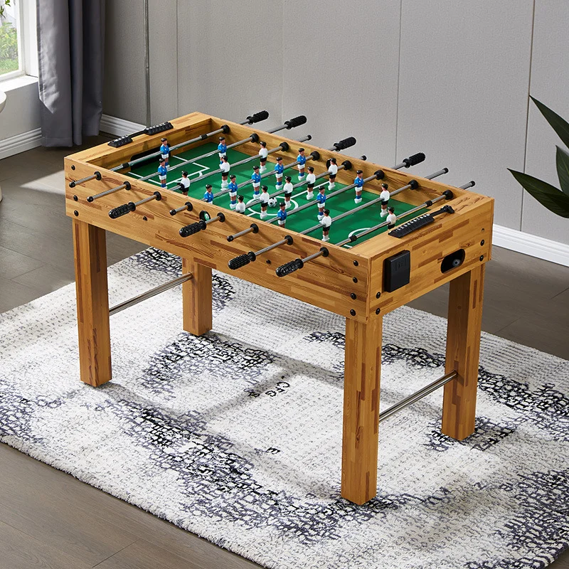 

Indoor 1.2m adult table football table wood table 8-pole soccer machine adult children's game table