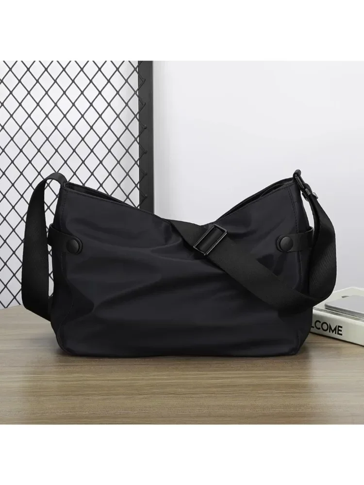 BJIAX prosta torba na ramię mała torba typu Crossbody plecak męski koreańska wersja Crossbody torba na co dzień duża pojemność — zdjęcie 2