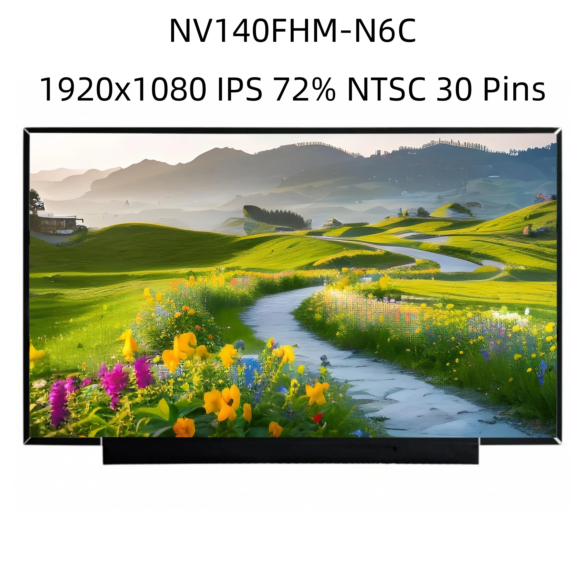 NV140FHM-N6C V8.0 TV140FHM-NH2 30Pins 1920X1080 IPS Display 14 Inch Original High Gamut Laptop LED LCD Scree