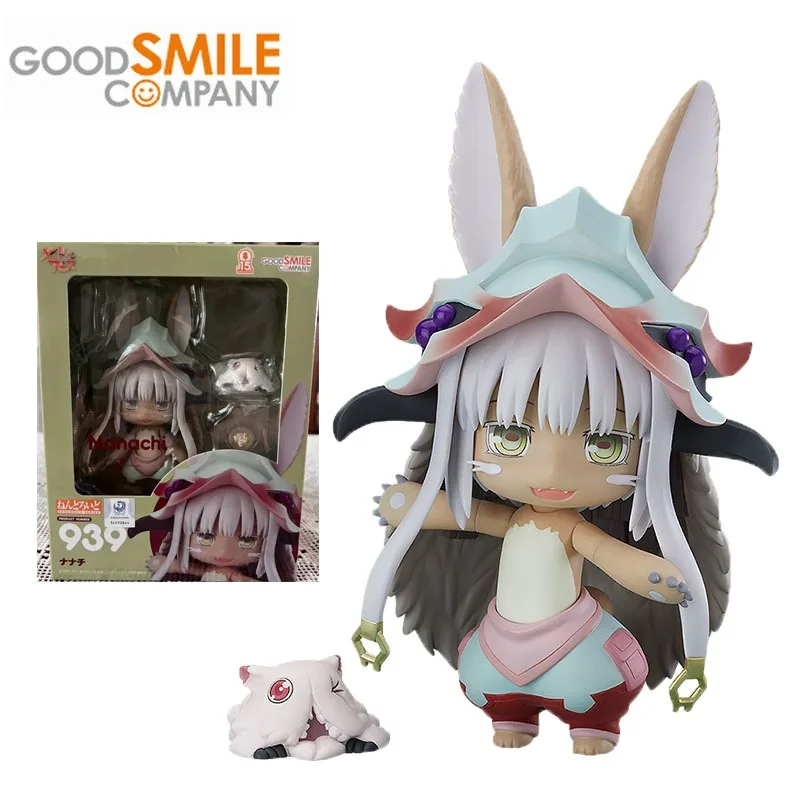 

GSC Good Smile Original Nendoroid Made in Abyss Anime Figure Nanachi 939 Action Figure Toys for Boys Girls Kids Birthday Gifts