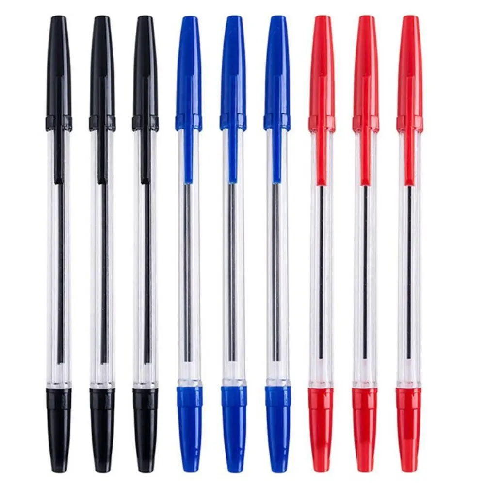 

5/10pcs Black/Blue/Red Ink Color 1mm Ballpoint Pen Ball Point Pens Signing Pen Writing Tool School Office Stationery Supplies